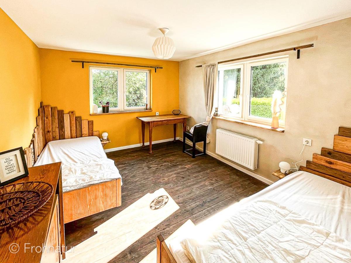 Tolles Ferienhaus Frohnatur Mit Sauna In Ruhiger Lage Plauen Dış mekan fotoğraf